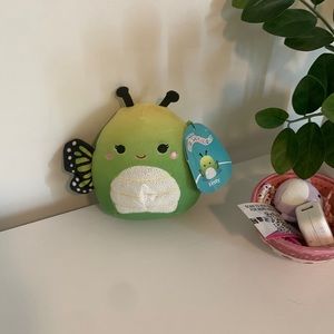 Squishmallow green butterfly